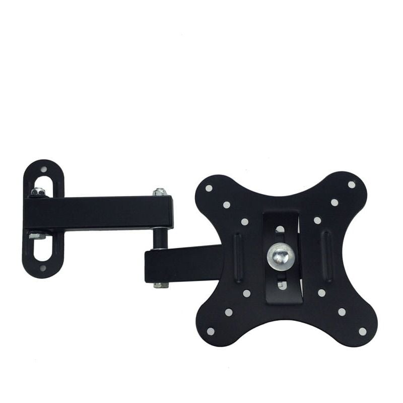 Support mural TV 10-26 pouces base pivotante à mouvement complet avec inclinaison et bras pivotant EML602