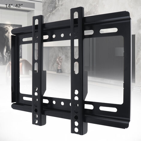Support mural TV à écran plat, 20KG, universel, mince, avec dégradé, pour écran LCD 14-42 pouces,CHINA