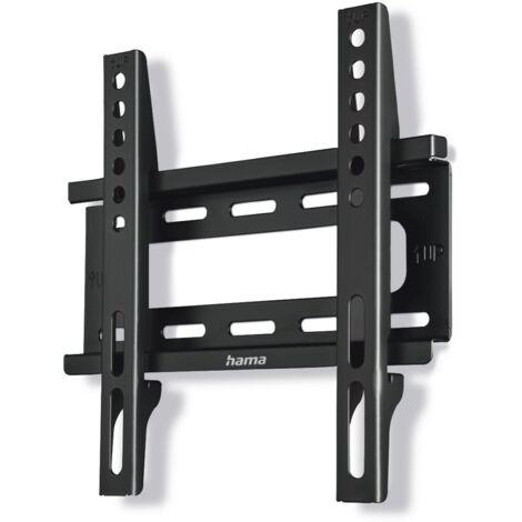 Support mural TV Hama fixe pour écrans jusqu'à 117 cm Noir