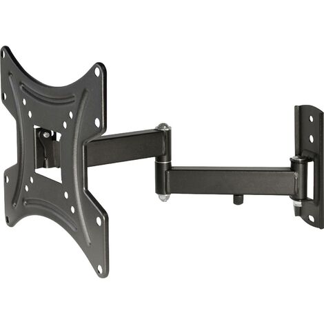 Support mural TV inclinable 23" - 42" pour écrans LCD – Charge jusqu'à 25 kg – Compatible VESA 75-200 – Distance mur 55-325 mm – Mywall