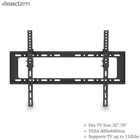 Nedis TVSM2030BK support TV 32 à 65 pouces, écran plat 45