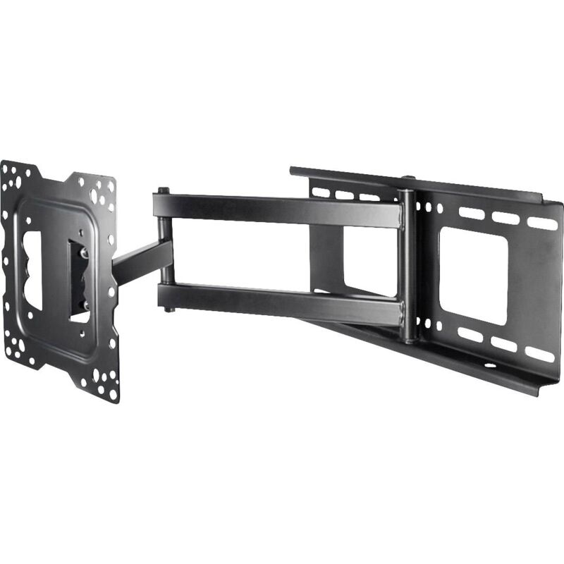 H18-1L Support mural tv inclinable, pivotable, distance mur/support variable, télescopique 43,2 cm (17') - 94,0 cm (37') inclinable + pivotan R808981