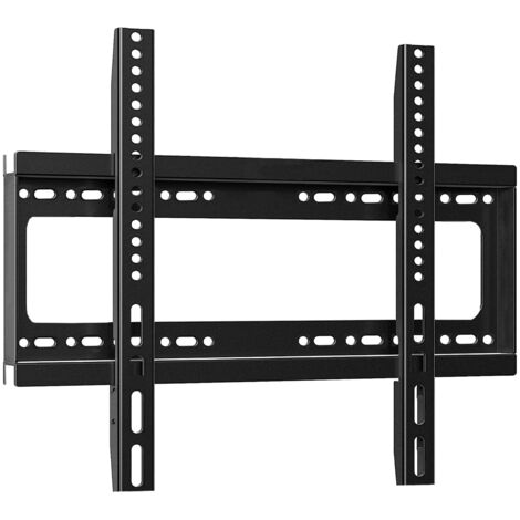 AQUASUP Support Mural TV pour Écrans et Téléviseur de 26-63 Pouces (66-165 cm) - Fixation Murale TV avec une Capacité de Charge Max. de 50 kg Accroche Television Mural 400400