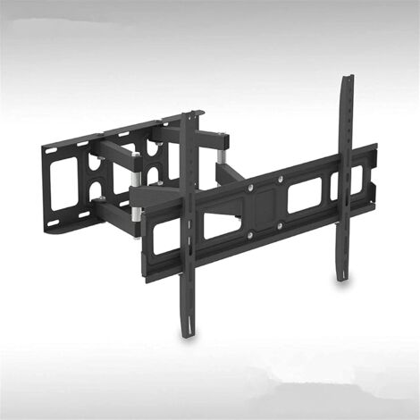 Support Mural TV pour Téléviseurs 32-70 Pouces Meuble TV À Double Pendule À Grande Base Tmds-101 Portant 50 Kg/Vese600400/Supérieur Et Inférieur-1012°