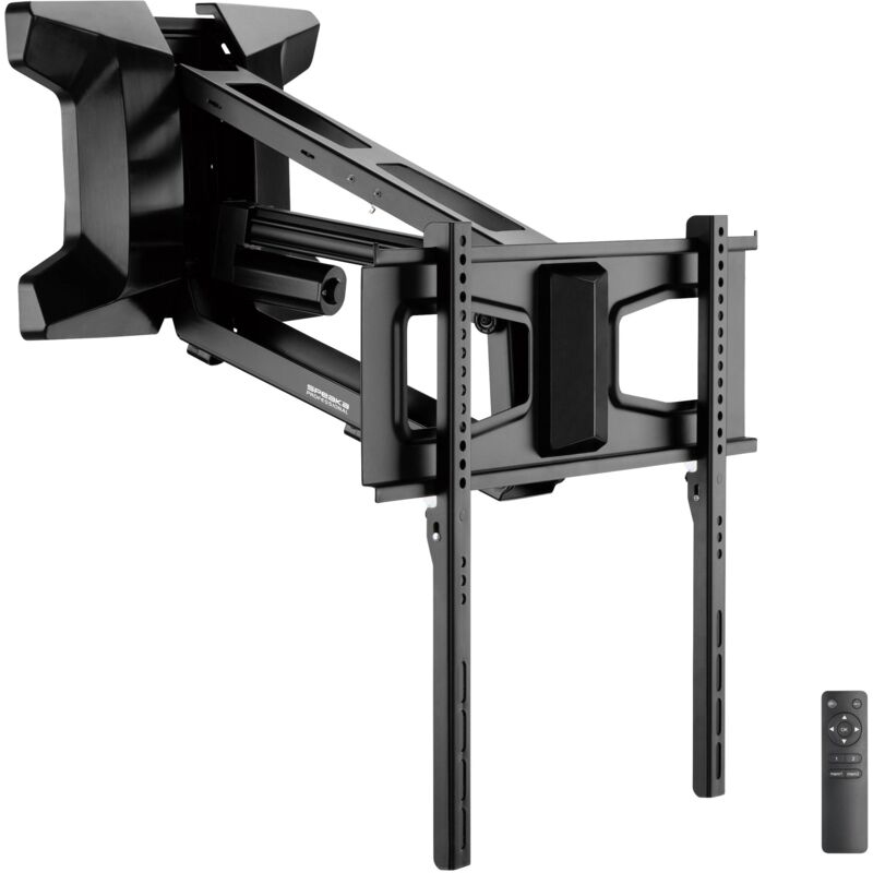 SP-TVM-900 Support mural tv conçu pour tv incurvées, avec télécommande 94,0 cm (37') - 177,8 cm (70') avec motorisation élect S304652 - Speaka