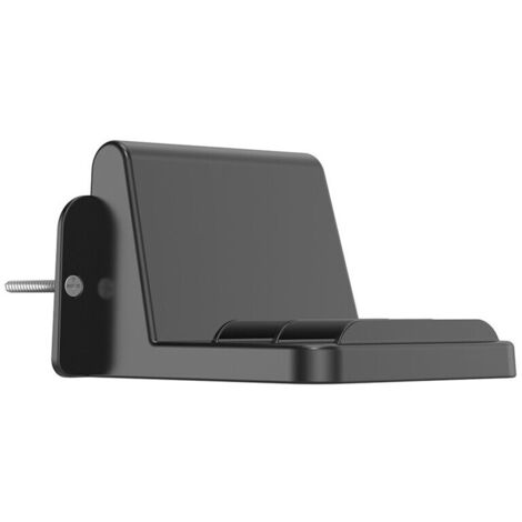 Support mural universel pour tablette livres électroniques angle réglable pour regarder séries télévisées et apprendre noir
