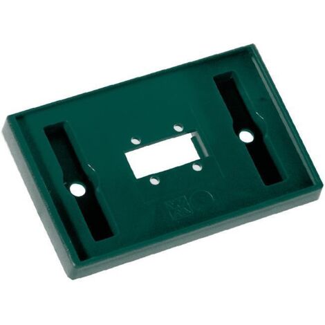Support mural Walraven IKS-2000 vert 89,3x58x35 PP/PA -15 à +80°C pour bande de perçage