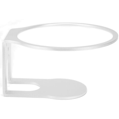 Support Murale pour HomePod - Support En Métal Argenté Gain de Place pour HomePod 1 et 2, Fixation Murale Élégante