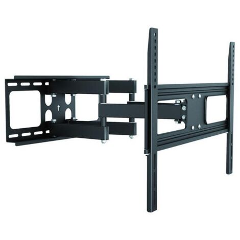 Support Murale Universale per TV LCD e Schermi Piatti, Compatibile con Schermi fino a 70 Pollici, Capacit� di Carico 50 kg, Dimensioni 204x480x574 mm, Colore Nero