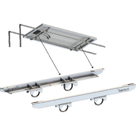 Support Nautisme Fixation Portique Pour Unisun 200.24m - Unifix 200 Wp - Uniteck