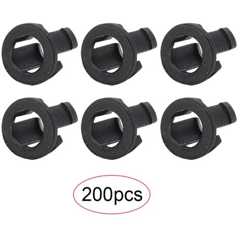 Support Noir pour LED 5mm - 200 Pièces Montage Électronique Diode