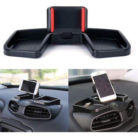 support Noir Pour Tlphone Portable Et Gps - Pour Tableau De Bord