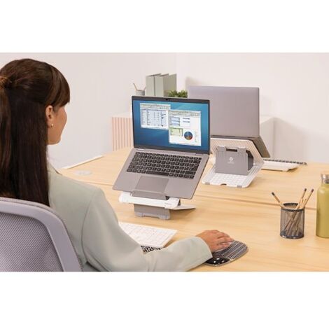 Support ordinateur portable 14' Breaty blanc Fellowes