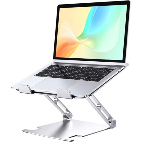 Support Ordinateur Portable Aluminium, Support PC Portable Ventilé
