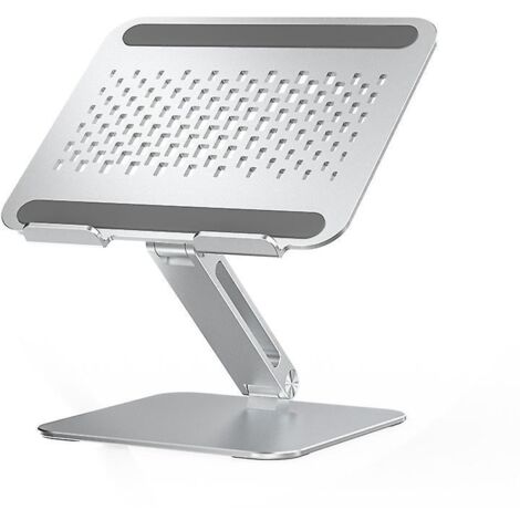 support Ordinateur Portable, Compatible Avec Les Tablettes 10 Pouces - 21 Pouces, Support Pc Portable Rglable En Antidrapant Aluminium Ventil, Erg