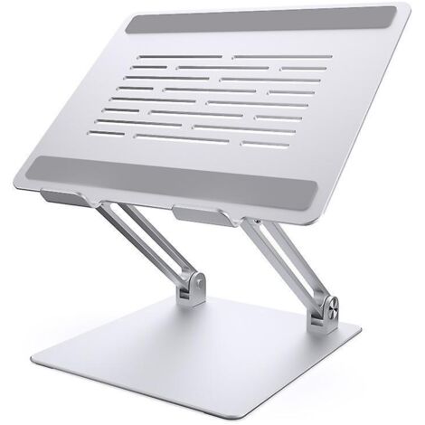 support Ordinateur Portable, Compatible Avec Les Tablettes 11 Pouces - 17,3 Pouces, Support Pc Portable Rglable En Antidrapant Aluminium Ventil, E