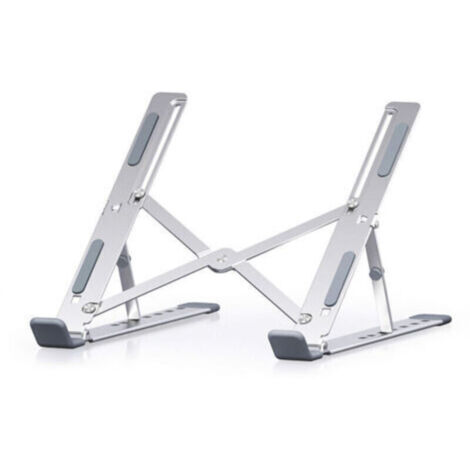 Support Ordinateur Portable et Tablette + Structure en Aluminium Légère et Résistante