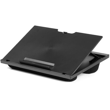 support Ordinateur Portable  Plateau Pour Pc 37,6 X 28 X 5,8 Cm Avec Coussin Et 8 Niveaux Hauteur Rglables Table Lit Canap Bureau