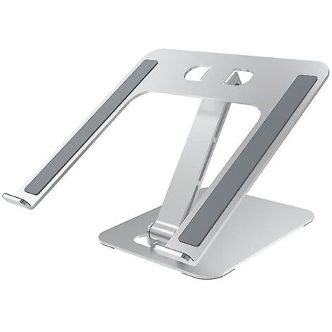 support Ordinateur Portable, Support Pc Portable Rglable En Antidrapant Aluminium Ventil, Ergonomique Pliable Compatible Avec Macbook Air, Pro, De
