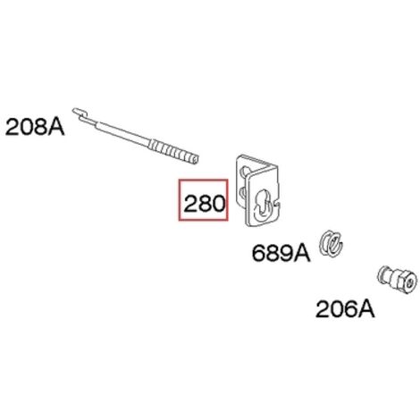 Support ORIGINAL BRIGGS & STRATTON pour tracteur de pelouse 691184