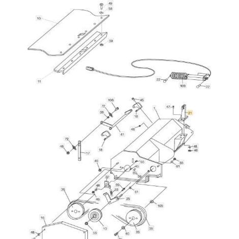 SUPPORT ORIGINAL STIGA - 1319-1972-01
