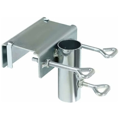 Support Parasol Balustrade,Pied de Parasol Balcon,Pince de Fixation Parasol,Pince de Parapluie Réglable pour Balcon,pour balcons, Jardins, Tables ou Balustrades