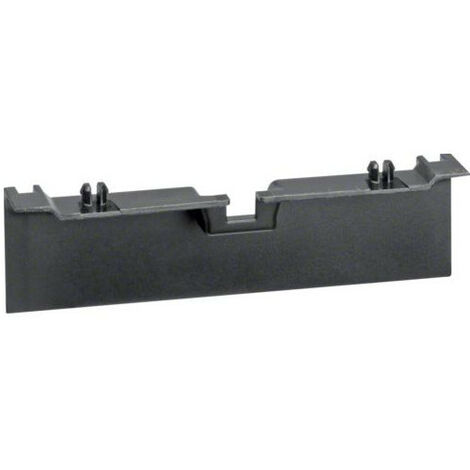 Support pièce de recouvrement pour plinthe SL20080 noir HAGER SL20080A9011