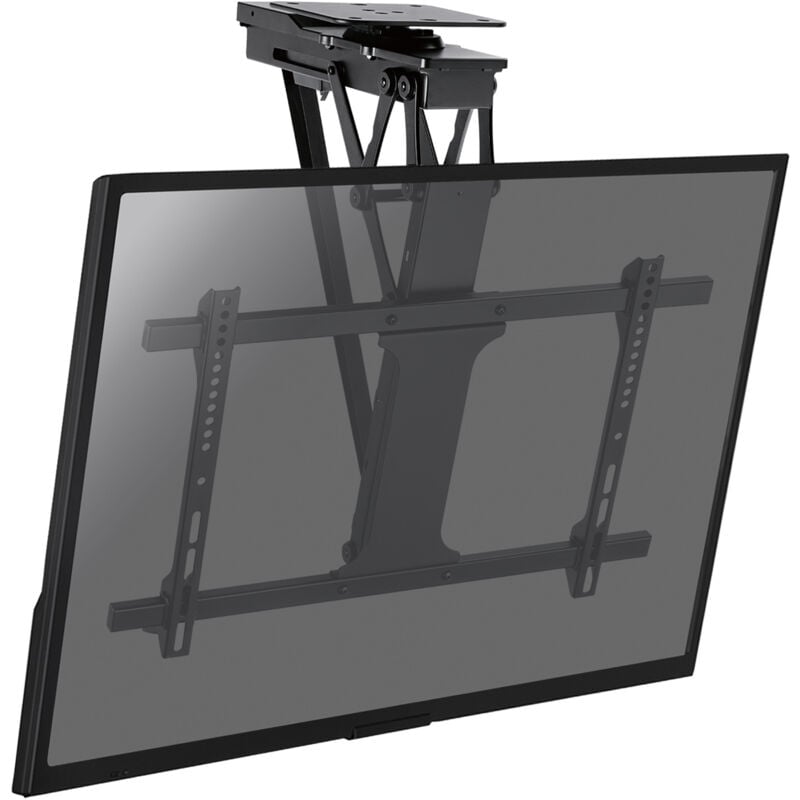 Support plafond escamotable motorisé pour écran tv 32''-75'' Connecté, Fonction orientable