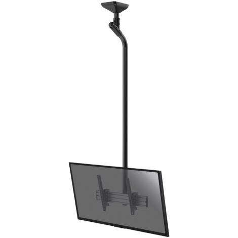 Support plafond inclinable pour 1 écran TV 43''-75'' - Hauteur 225cm