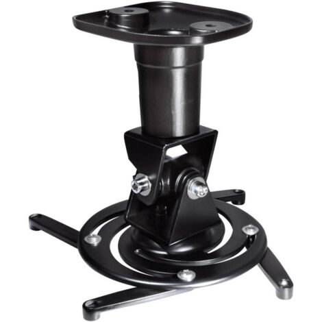 Support plafond pour projecteur My Wall H16-1SL inclinable, rotatif noir