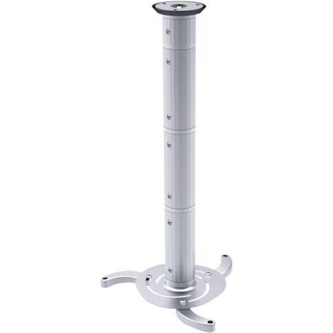 Support plafond pour projecteur SpeaKa Professional SP-4909560 inclinable, rotatif argent