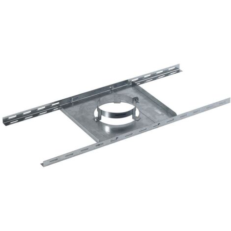 Support plancher galva Ø100/150