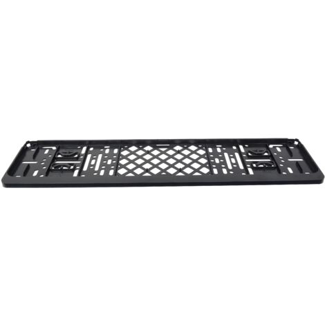 Adnauto – Porte plaque immatriculation pour plaques 52 x 11 cm – Système clip-on pour installation rapide – Accessoire remorque
