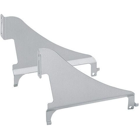 Support plastron 20571 aspect aluminium