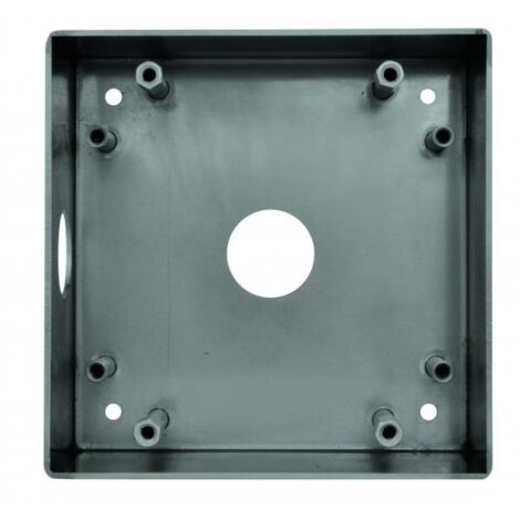Support plat pour camera inox - URMET 19970002