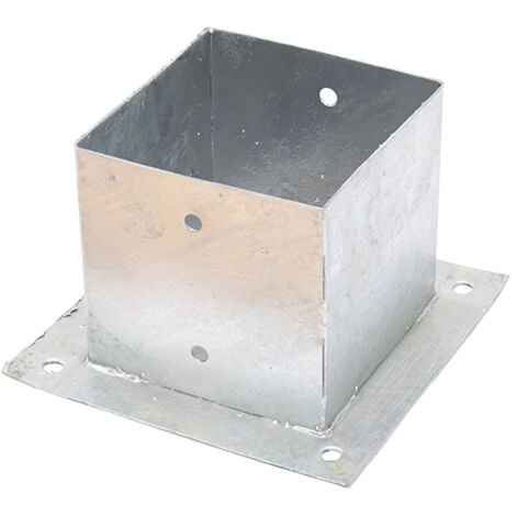 WOVAR Support plat pour poteau 15.1 x 15.1 x 15 cm - Par pièce
