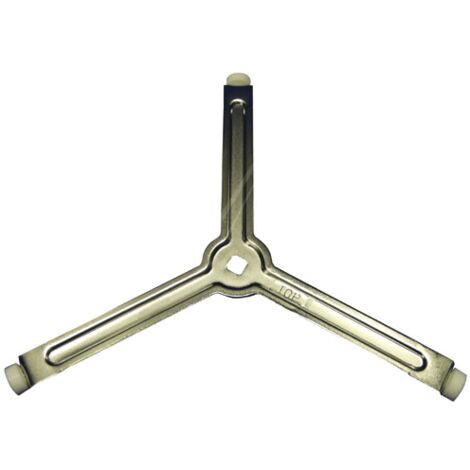 SUPPORT PLATEAU METAL A 3 ROULETTES POUR MICRO ONDES SAMSUNG - FROLPA060WRK0