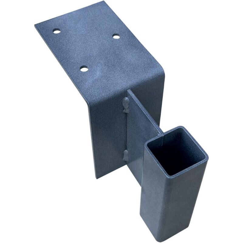 Support potelet garde corps