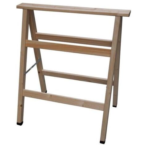 Support pliant en bois de sapin F3 New, longueur 90 cm