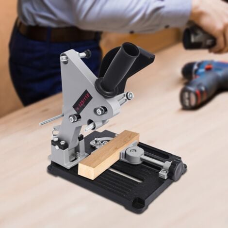 Ensemble De Support De Meuleuse D'angle à Coupeur, Convertisseur De Meuleuse D'angle à Main Réglable, Outil De Support Rapide Pour Meuleuse D'angle 100-125