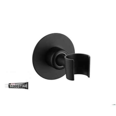 Support Pommeau de Douche Sans Perçage  Fixation Mural 304, Acier Inoxydable, Réglable à 360°