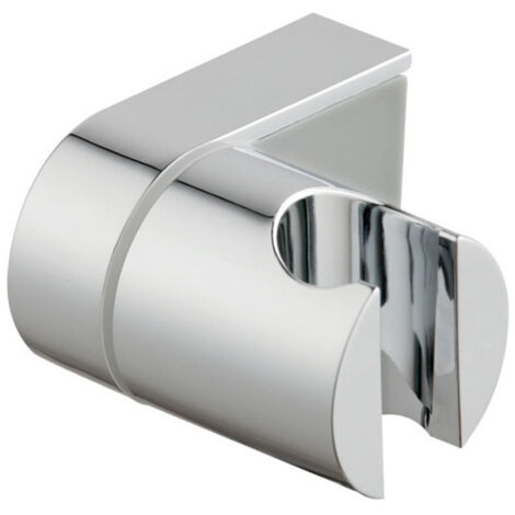 Support Pommeau Douche de Salle de Bain, Porte Douchette Mural, Chrome