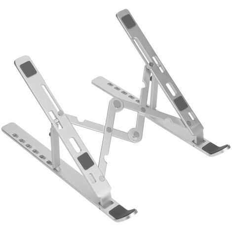 Support portable pour ordinateur portable en alliage d'aluminium pliable avec dissipation thermique