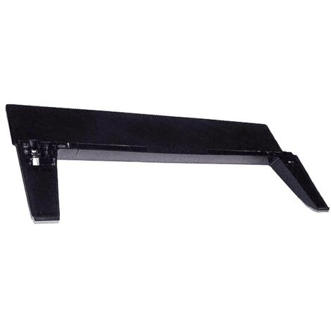 SUPPORT PORTE CHAUFFE-PLATS NOIRE pour CUISINIERE INDESIT -...