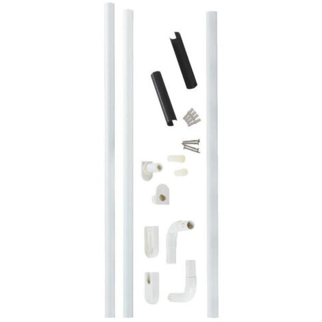 Support porte rideau d'angle - universelle - diamètre 25 mm - Bossini