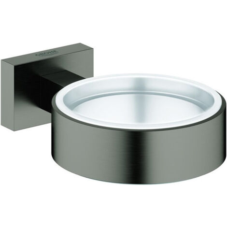 Support Porte-savon ESSENTIALS CUBE f B SeifSpend od Seifensch. graphite dur