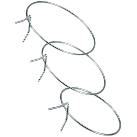 Support pot de fleurs mur zingué 14 cm