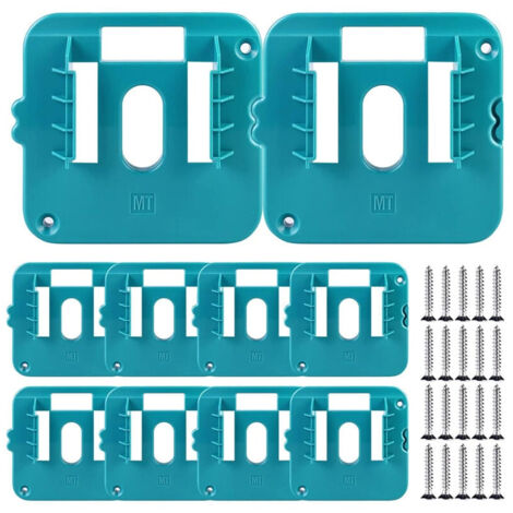 Support pour 10 piles - convient pour Makita 14,4-18 VBatterie