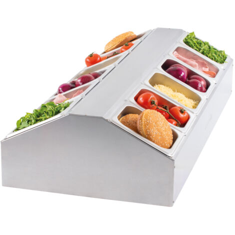 Support Pour 12 Bacs Gn 1/6 - Central - Casselin