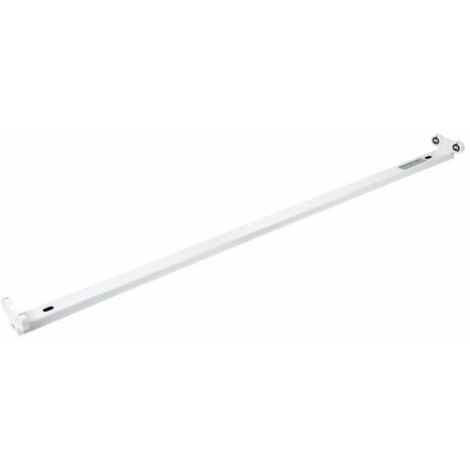 Support pour 2 tubes LED T8 60 cm IP20 -  SILUMEN